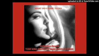 KYLIE Minogue - WHAT DO I HAVE TO DO - Carlybabes Rework - TONY KING AND PETER WARE BOOTLEG REMIX