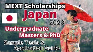 Japanese Government (MEXT) Scholarships 2023