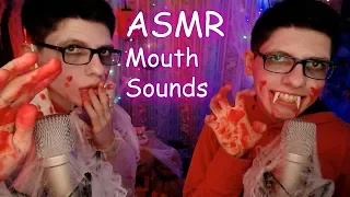 ASMR Mouth Sounds 🧛TWIN👩 АСМР Звуки рта 👅 Близнецы 💋 Вампир и Санитар морга [Rode nt1-a]