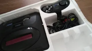 Sega mega drive 2 распаковка