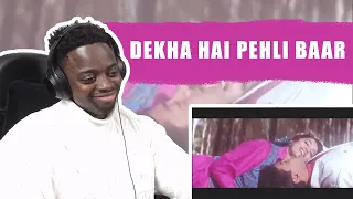 Dekha Hai Pehli Baar | Alka Yagnik S P Balasubramaniam | Madhuri Dixit, Salman Khan | REACTION