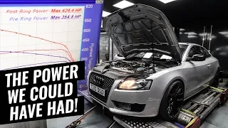 0-60MPH TESTING WITH THE POWER WE COULD HAVE HAD! - AUDI A5 3.0 TDI QUATTRO PROJECT - PART 18