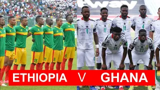 LIVE: ETHIOPIA V GHANA |FIFA WORLD CUP QATAR 2022 QUALIFIER | MATCH HIGHLIGHTS | LIVE STREAMING HD