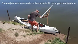 Diy Solar Canoe. How it's set up & sailing-impressions. Tutorial