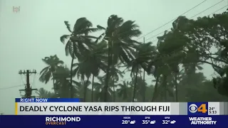 Deadly cyclone rips through Fiji