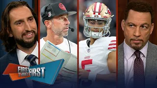 Trey Lance’s future remains unclear, buying 49ers could be No. 1 offense? | NFL | FIRST THINGS FIRST
