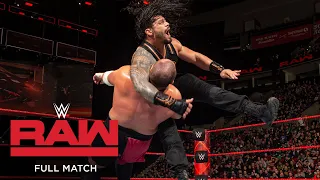 FULL MATCH - Roman Reigns vs. Samoa Joe: Raw, Feb. 6, 2017