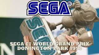 SEGA F1 European Grand Prix Donington 1993 "the XXXVIII Sega European Grand Prix" historic sonic cup
