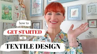 How to get started in textile and surface pattern design?