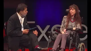 Fighting back one blink at a time: living with Locked-In Syndrome | Dawn Faizey Webster | TEDxExeter