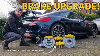 Porsche Cayman 981 Brake Performance Upgrade