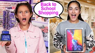 Back to school shopping with the letters I pick challenge