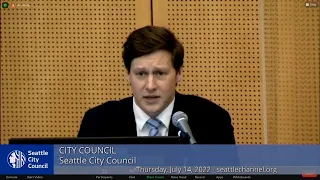 City Council Special Meeting 7/14/22