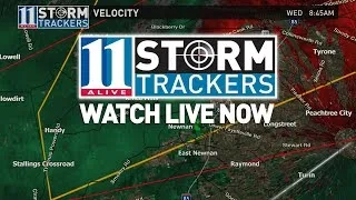 LIVE: Severe storms moving through Georgia | Atlanta weather live coverage