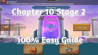 Lords mobile Vergeway chapter 10 stage 2|Chapter 10 Stage 2 easiest guide