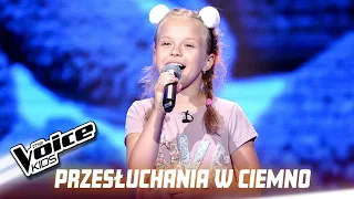 Ala Tracz - "I'll Be There" - Przesłuchania w ciemno | The Voice Kids Poland 3