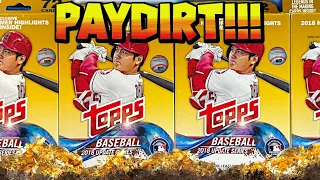 FOUR GLORIOUS Boxes 2018 Topps UPDATE Baseball Cards