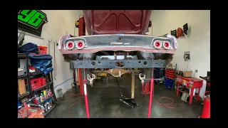 Abandoned dodge charger gets a new trunk pan