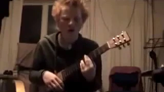 Ed Sheeran before he was famous at 16 years of age!