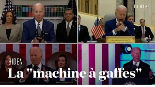Les plus grosses bourdes de Joe Biden, la "machine à gaffes"