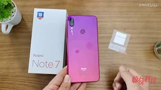 Unboxing Redmi Note+7 Pink Color.