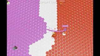 Hexanaut.io GAMEMODE Duo  - occupied 80% of the map