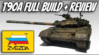 Zvezda 1/35 Scale T90  MBT Full build and review