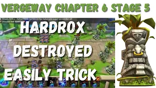 Lords mobile vergeway chapter 6 stage 5| hardrox defeated easily |hardrox destroyed|lordsgamer01