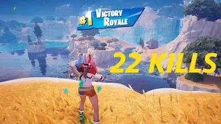 High kill solos Fortnite - 22 KILLS