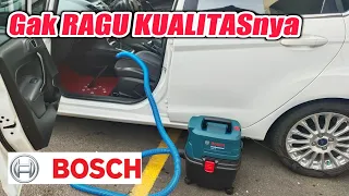 Bersihkan Mobil dan Rumah Dengan Bosch Vacuum Cleaner,Luar Biasa Sedotannya