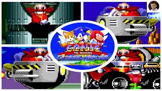 Sonic Classic Heroes (Rom Hack) All Bosses + Ending (NO DAMAGE)