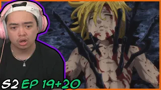 MELIODAS VS THE TEN COMMANDMENTS!! Seven Deadly Sins Season 2 Episode 19 and 20 Reaction