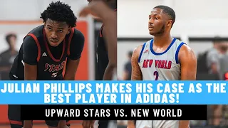 Julian Phillips MAKES HIS CASE AS THE BEST PLAYER IN ADIDAS! | Upward Stars vs New World