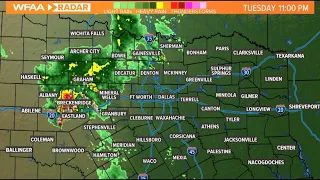 Live DFW weather radar: Tracking overnight storms across North Texas