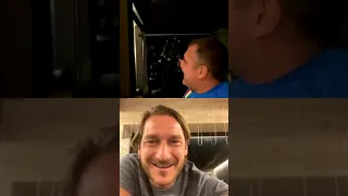 Vieri Totti diretta instagram