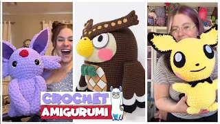 TikTok Crochet  Amigurumi  🐶 🐢  P O K E M O N  🎀 🐰 Compilation #64 | @anea_design_studio