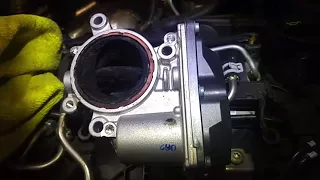 VW 2.0 Tdi PRZEPUSTNICA czyszczenie i modyfikacja THROTTLE BODY CLEANING PLUS MODIFICATION