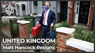 UK: Matt Hancock quits after breaking COVID rules by kissing aide