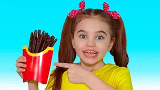 Magic McDonald's Happy Meal - 동요와 아이 노래 | 어린이 교육 | Nick and Poli
