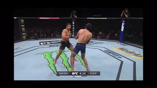 Beneil Dariush vs Drakkar Klose Every Significant Strike. Credit to UFC