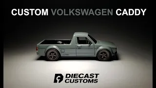 Custom Hotwheels Volkswagen Caddy