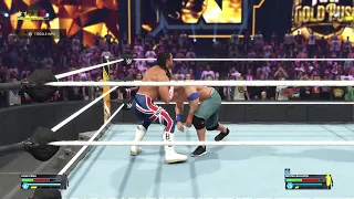 British Bulldog vs John Cena - WWE 2K24 (NXT Gold Rush)