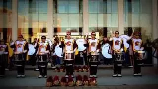 USC Drumline Cadence 2015  | Cadence Run Before UCLA Rivalry Game Thanksgiving Weekend 2015