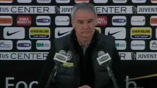 Juventus - Napoli Conferenza stampa di Ranieri 1 parte