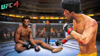 Bruce Lee vs. Jamahal Hill (EA sports UFC 4)