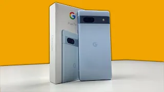 Unboxing Google Pixel 7A! Camera Test | What's In The Box | ASMR