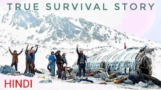 Real Story! Plane crash survivors eat Dead Bodies to stay Alive for 72 Days Movie Explained in Hindi