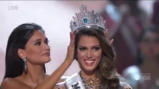 Miss Universe 2016 Iris Mittenaere Crowning Moment