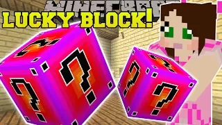 Minecraft: LUCKY BLOCK RANDOM! (1 MILLION DAMAGE WEAPONS & INSANE ARMOR!) Mod Showcase