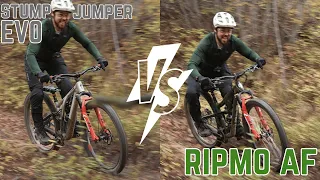 Stumpjumper EVO vs Ibis Ripmo AF